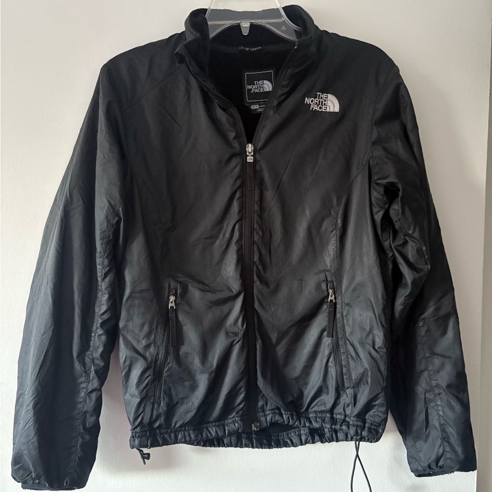The North Face Textured Black Jacket - Size Small